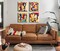 Colorful Music Wall Art Modern Abstract Wall Decor 4 Piece Graffiti Canvas Painting Prints Home Artwork for Bedroom Living Room Decoration Framed Ready to Hang 12"x12"x4